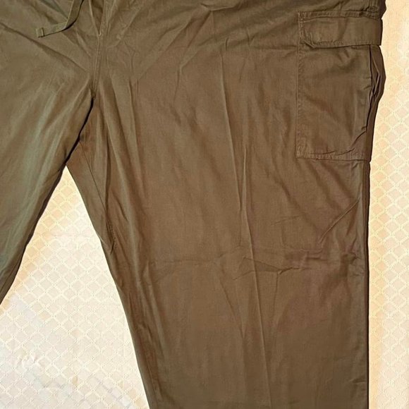 Size 8X 38 NIP Men's Kingsize Elastic Waist, Cargo Slacks - Picture 5 of 10